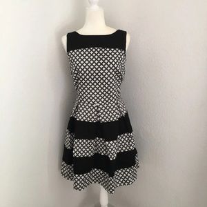 Black & white dress